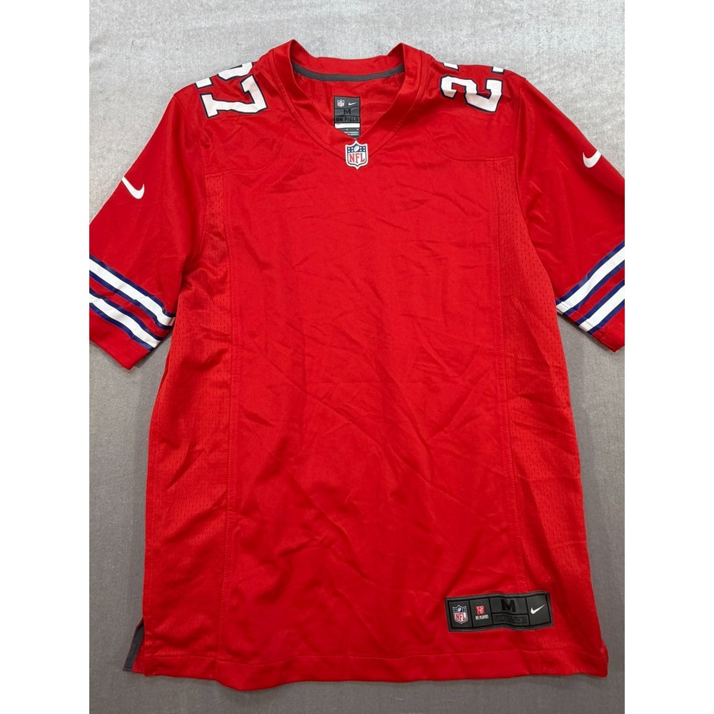 New Nike On Field NFL Buffalo Bills Blank Jersey Red Size Medium